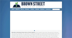 Desktop Screenshot of brownstreetcoc.org